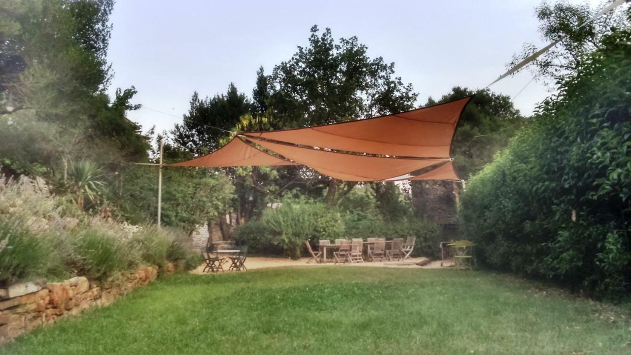 Les Jardins Du Mas Evesque Acomodação com café da manhã Rousson  Exterior foto
